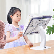 Oatsbasf 03363 Staffa di rialzo per laptop Supporto da tavolo pieghevole portatile multifunzionale