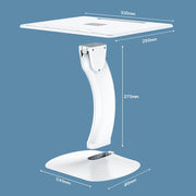 Oatsbasf 03363 Staffa di rialzo per laptop Supporto da tavolo pieghevole portatile multifunzionale