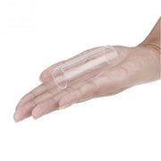 M02219 Barra di scorrimento in plexiglass 4 in 1 + barra di scorrimento in acciaio inossidabile + plettro per chitarra in celluloide + set di scatole di plastica, Plexiglass Slid Bar