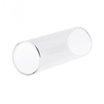M02219 Barra di scorrimento in plexiglass 4 in 1 + barra di scorrimento in acciaio inossidabile + plettro per chitarra in celluloide + set di scatole di plastica, Plexiglass Slid Bar