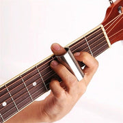 M02219 Barra di scorrimento in plexiglass 4 in 1 + barra di scorrimento in acciaio inossidabile + plettro per chitarra in celluloide + set di scatole di plastica, Plexiglass Slid Bar