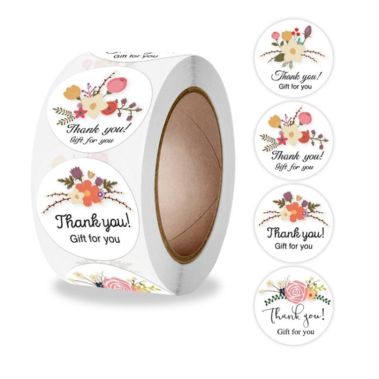 10 pezzi fiore decorato a mano grazie adesivo sigillante adesivo decorazione busta regalo, K-103 Stickers