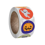 10 pezzi adesivi di Halloween decorazione regalo etichette per imballaggio torta da forno, 2.5cm / 1 Inch