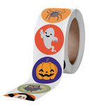 10 pezzi adesivi di Halloween decorazione regalo etichette per imballaggio torta da forno, 2.5cm / 1 Inch
