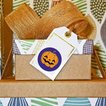10 pezzi adesivi di Halloween decorazione regalo etichette per imballaggio torta da forno, 2.5cm / 1 Inch