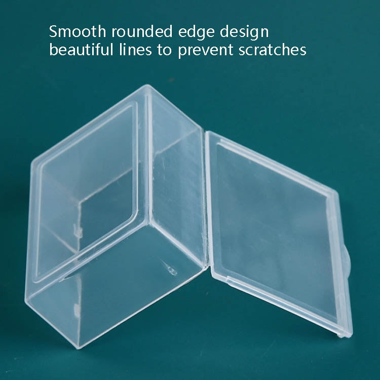 30 pezzi Scatola rettangolare in plastica trasparente PP Scatola universale per parti Hardware Scatola portautensili, 30 PCS