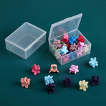30 pezzi Scatola rettangolare in plastica trasparente PP Scatola universale per parti Hardware Scatola portautensili, 30 PCS