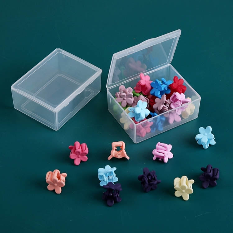 30 pezzi Scatola rettangolare in plastica trasparente PP Scatola universale per parti Hardware Scatola portautensili, 30 PCS