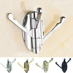 8231 Appendiabiti da bagno mobile da 180 gradi, colore:, Chrome, Silk Nickel, Gold, Green Bronze, Black Bronze