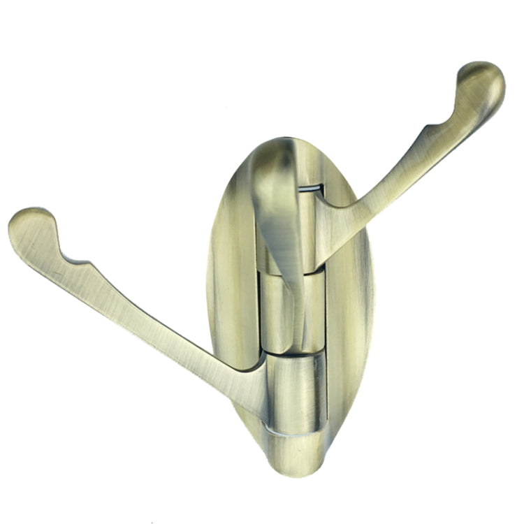 8231 Appendiabiti da bagno mobile da 180 gradi, colore:, Chrome, Silk Nickel, Gold, Green Bronze, Black Bronze