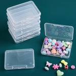 30 pezzi scatola rettangolare in plastica trasparente PP parti accessori per utensili hardware scatola di immagazzinaggio, 30 PCS Rectangular
