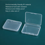 30 pezzi scatola rettangolare in plastica trasparente PP parti accessori per utensili hardware scatola di immagazzinaggio, 30 PCS Rectangular