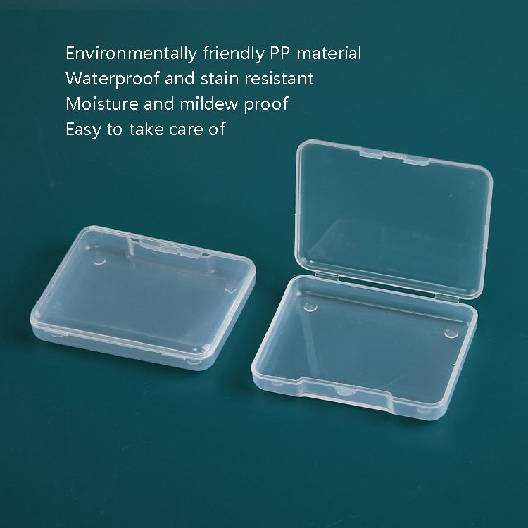 30 pezzi scatola rettangolare in plastica trasparente PP parti accessori per utensili hardware scatola di immagazzinaggio, 30 PCS Rectangular