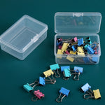 Scatola di plastica rettangolare da 20 pezzi Scatola di immagazzinaggio trasparente in PP con coperchio, 20 PCS Rectangular