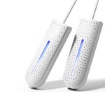 Asciugatrice per scarpe da casa 10W Deodorante per scarpe Asciugatrice per scarpe Asciugatrice per calze da panettiere pieghevole a tempo intelligente, With Purple Lamp EU Plug, Without Purple Lamp  EU Plug