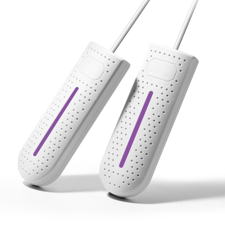 Asciugatrice per scarpe da casa 10W Deodorante per scarpe Asciugatrice per scarpe Asciugatrice per calze da panettiere pieghevole a tempo intelligente, With Purple Lamp EU Plug, Without Purple Lamp  EU Plug