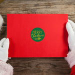 LG-210730-38-003 Etichetta della busta del regalo dell'autoadesivo della decorazione di Natale, LG-210730-38-003