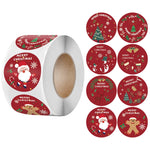 LG-210922-38-006 Etichetta adesiva per adesivi regalo di cartoni animati di Natale, LG-210922-38-006