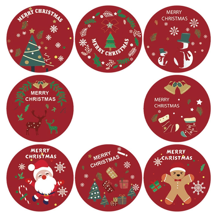 LG-210922-38-006 Etichetta adesiva per adesivi regalo di cartoni animati di Natale, LG-210922-38-006