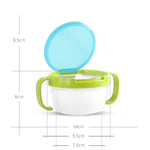 Ciotola anti fuoriuscita per snack bambini 15cm