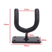 Gancio da parete in metallo + spugna per chitarra / ukulele, Metal + Sponge Wall Hook