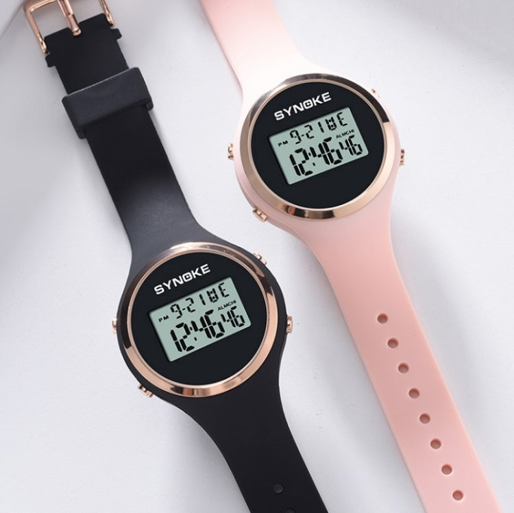 SYNOKE 9108 Orologio elettronico con cinturino in silicone per studenti