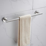 Acciaio inossidabile 304 con mensola da bagno pendente da bagno scanalata, stile:, Wire Drawing Single Rod 40cm, Wire Drawing  Towel Ring, Wire Drawing Hook, Paper Towel Holder A, Paper Towel Holder  B, Vertical Single Rod, Black Cloth Hook            ...