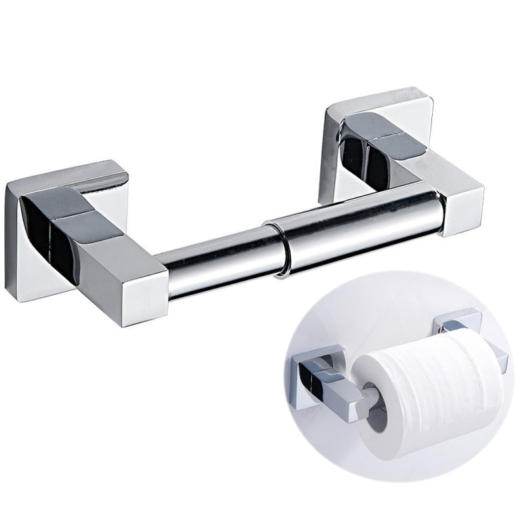 Porta Carta Igienica Retrattile Base Quadrata Toilette, Retractable Toilet Paper Holder