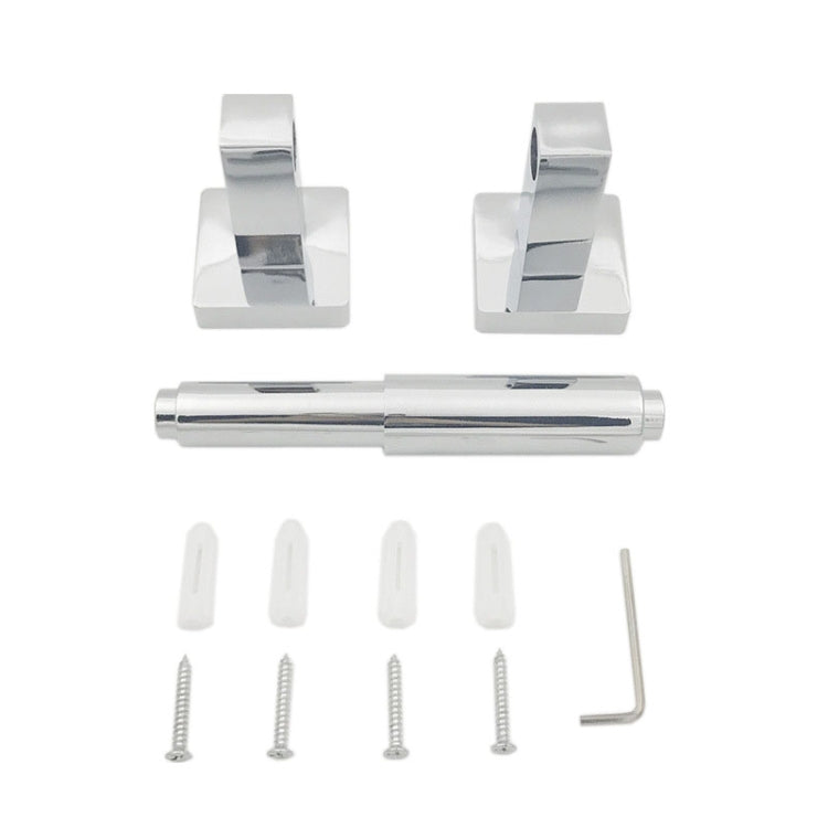 Porta Carta Igienica Retrattile Base Quadrata Toilette, Retractable Toilet Paper Holder