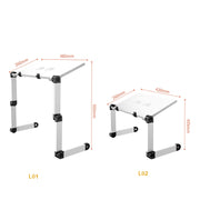 Oatsbasf Supporto per laptop pieghevole da scrivania per computer Supporto per laptop pieghevole per sollevamento e sollevamento, Stile:, L01 White, L01 Black, L01 Red, L02 White, L02  Black, L02 Red