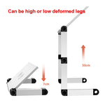 Oatsbasf Supporto per laptop pieghevole da scrivania per computer Supporto per laptop pieghevole per sollevamento e sollevamento, Stile:, L01 White, L01 Black, L01 Red, L02 White, L02  Black, L02 Red