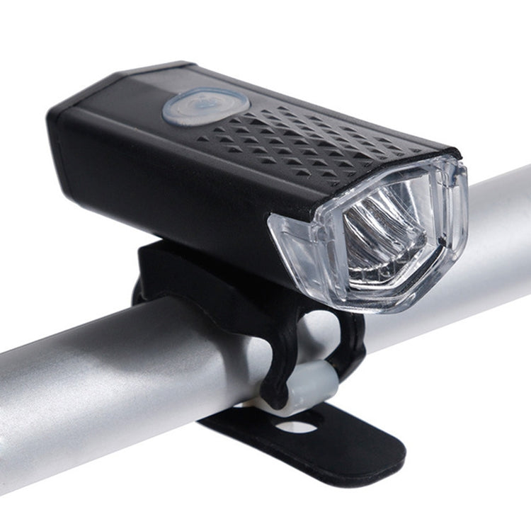 Set di fanali posteriori per fari posteriori per bicicletta impermeabili tramite USB, lampada ricaricabile tramite USB, Single Headlight (Black), Headlight + Taillight (Black)