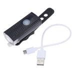 Set di fanali posteriori per fari posteriori per bicicletta impermeabili tramite USB, lampada ricaricabile tramite USB, Single Headlight (Black), Headlight + Taillight (Black)
