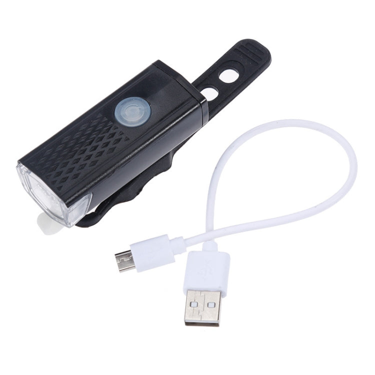 Set di fanali posteriori per fari posteriori per bicicletta impermeabili tramite USB, lampada ricaricabile tramite USB, Single Headlight (Black), Headlight + Taillight (Black)