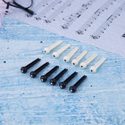 Chiodi per corde coniche in plastica da 100 pezzi per chitarra