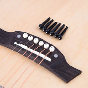 Chiodi per corde coniche in plastica da 100 pezzi per chitarra