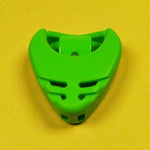 Scatola portaoggetti in ABS da 100 pezzi per plettro per chitarra, consegna a colori casuale, Heart-shaped Pick Box, Large Triangular Pick Box