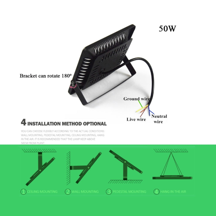 Luce LED per piante a spettro completo 50W 100W 150W