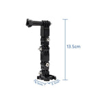 2 Set Adesivo per casco da ciclismo Set di montaggio fisso per braccio multi-articolazione per DJI Osmo Action, GoPro HERO9 Black / HERO8 Black /7/6/5/5 Session /4 Session /4/3+ /3/2/1, Xiaoyi e altroTelecamere d'azione, Style 3 Cycling Helmet Kit     ...