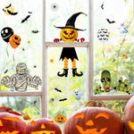 3 set adesivi decorazione di Halloween zucca lampada adesivi elettrostatici fantasma ragno, stile:, BQ040ABCD-45-46-47-48, BQ040ABCD-50-51, BQ041-42-43-44, BQ41-42-43-44-47-48, BQ049 + 050 + 052, BQ049 + 50 + 51 + (52 x 2), BQ049-51-52