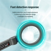 ANENG DM3004 Rilevatore di metalli portatile Stazione di sensibilità ad alta precisione Rilevatore di scansione per il rilevamento dell'aeroporto, Without  Battery