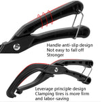 Pinze per pneumatici per biciclette Strumenti per la riparazione di pneumatici caricati Pinze per pneumatici con clip per mountain bike, Bicycle Tire Pliers
