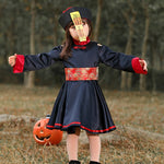 5812 Costumi di Halloween per bambini Locali notturni Bar Feste di carnevale Divertenti giochi di ruolo Horror Dinastia Qing Costumi di zombi, S, M, L
