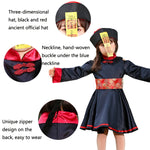 5812 Costumi di Halloween per bambini Locali notturni Bar Feste di carnevale Divertenti giochi di ruolo Horror Dinastia Qing Costumi di zombi, S, M, L