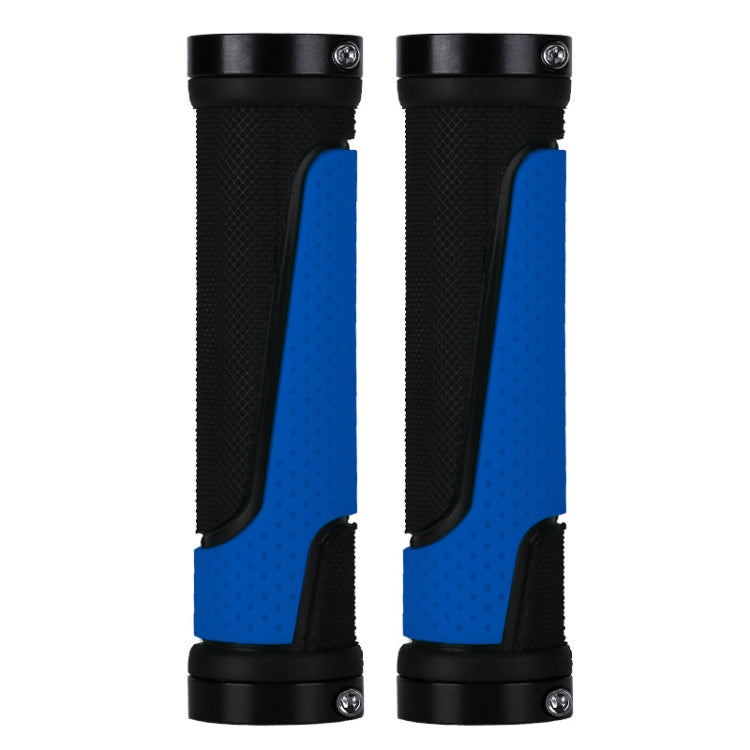 2 paia BG-0404 Copri maniglia in gomma per bicicletta Copri maniglia antiscivolo per blocco bilaterale per mountain bike