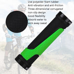 2 paia BG-0404 Copri maniglia in gomma per bicicletta Copri maniglia antiscivolo per blocco bilaterale per mountain bike
