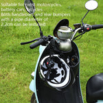 2 PCS Blocco casco per auto elettrica Antifurto Blocco multifunzione fisso Maniglia per bicicletta Blocco antifurto per casco fisso, Helmet Lock, Helmet Lock + Reminder Rope