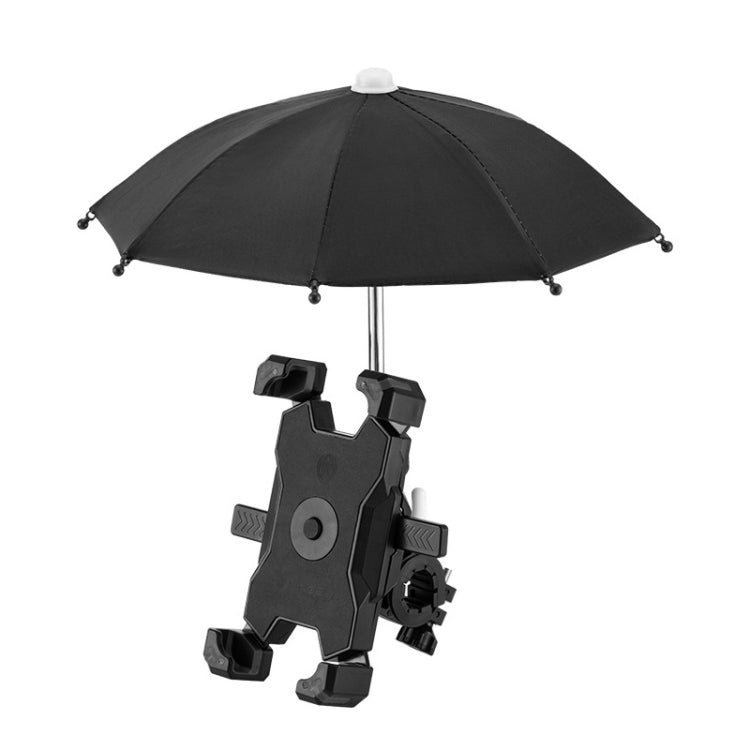 CYCLINGBOX Supporto per telefono cellulare per bicicletta con telaio per telefono cellulare Parasol Rider, stile:, Handlebar Installation (Black), Handlebar Installation (Red), Handlebar Installation (Yellow), Handlebar Installation (Bue)              ...
