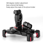CYCLINGBOX Supporto per telefono cellulare per bicicletta con telaio per telefono cellulare Parasol Rider, stile:, Handlebar Installation (Black), Handlebar Installation (Red), Handlebar Installation (Yellow), Handlebar Installation (Bue)              ...