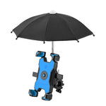 CYCLINGBOX Supporto per telefono cellulare per bicicletta con telaio per telefono cellulare Parasol Rider, stile:, Handlebar Installation (Black), Handlebar Installation (Red), Handlebar Installation (Yellow), Handlebar Installation (Bue)              ...
